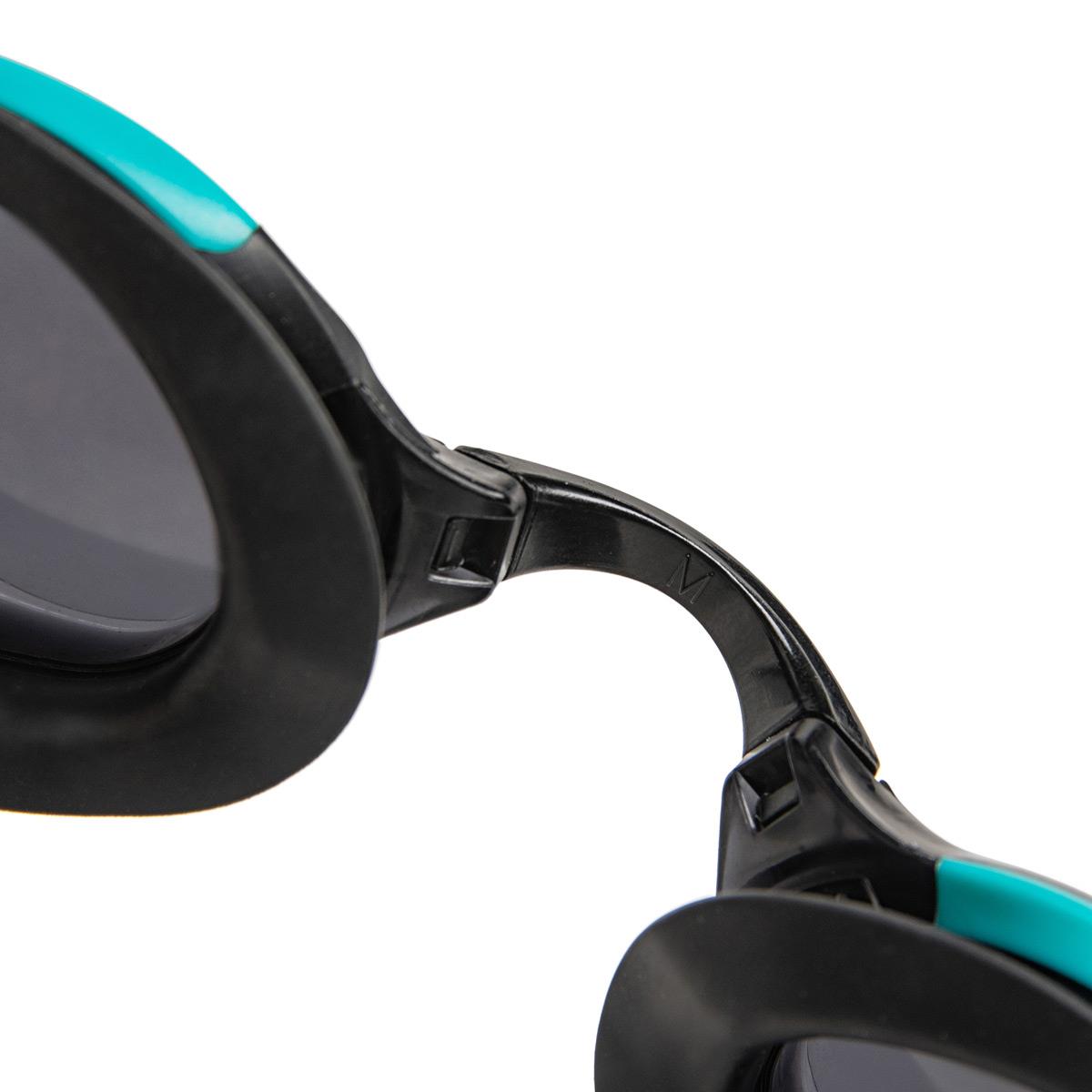 Arena Cobra Edge Swipe Swim Goggles - Smoke / Peacock / Black - Image 12