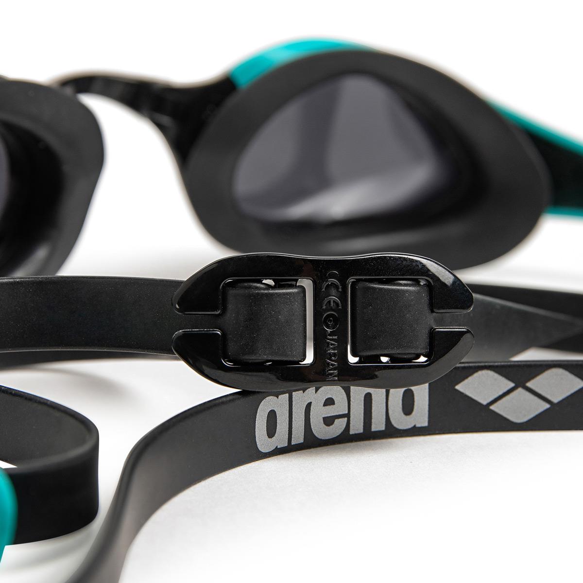 Arena Cobra Edge Swipe Swim Goggles - Smoke / Peacock / Black - Image 13