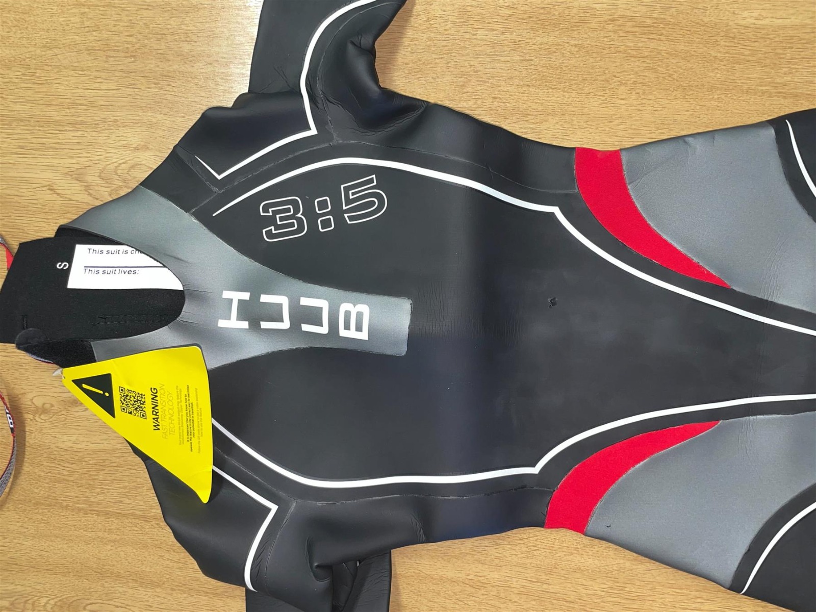 HUUB Aegis 3 Mens B-Grade Wetsuit - Image 10