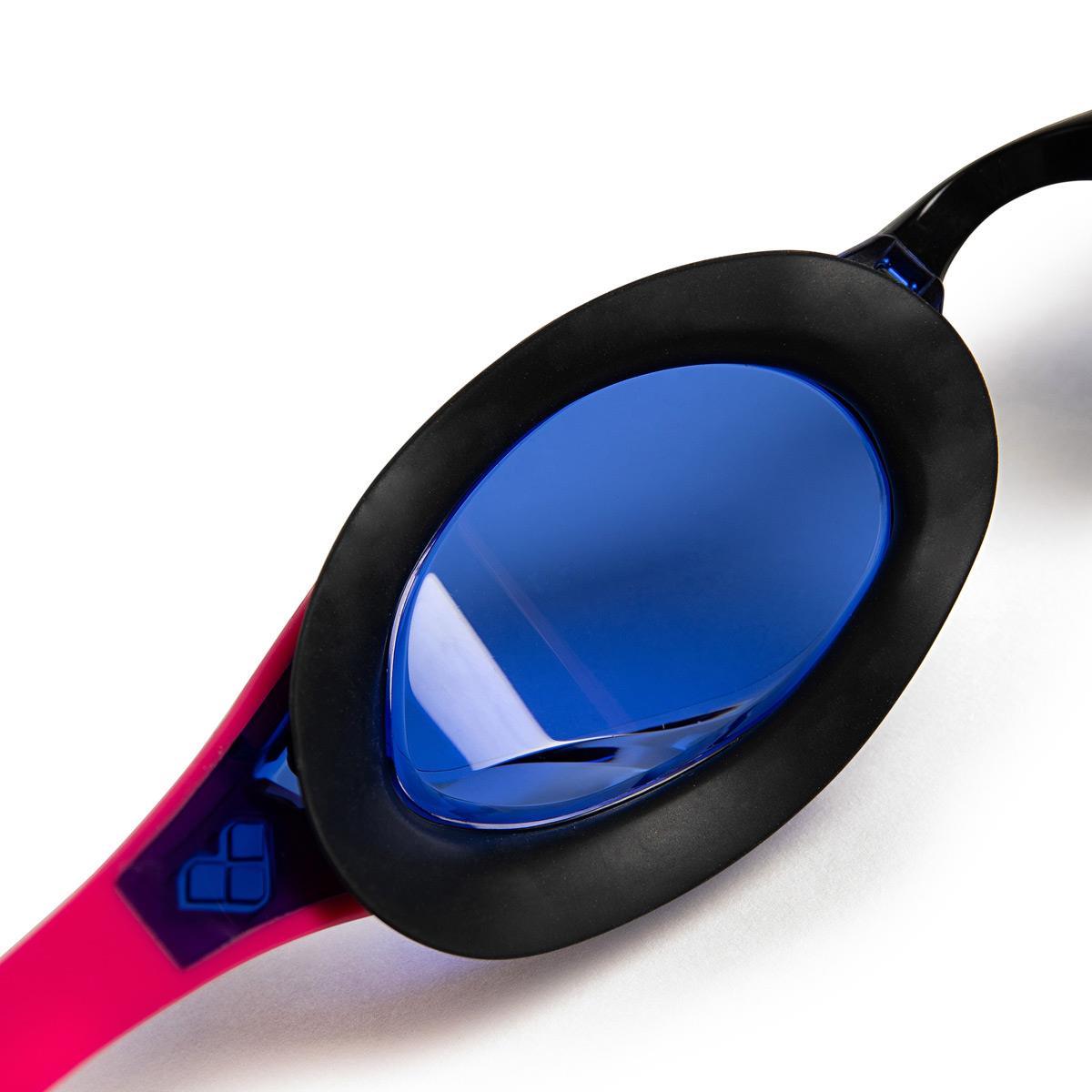 Arena Cobra Edge Swipe Swim Goggles - Blue Violet / Pink / Black - Image 12