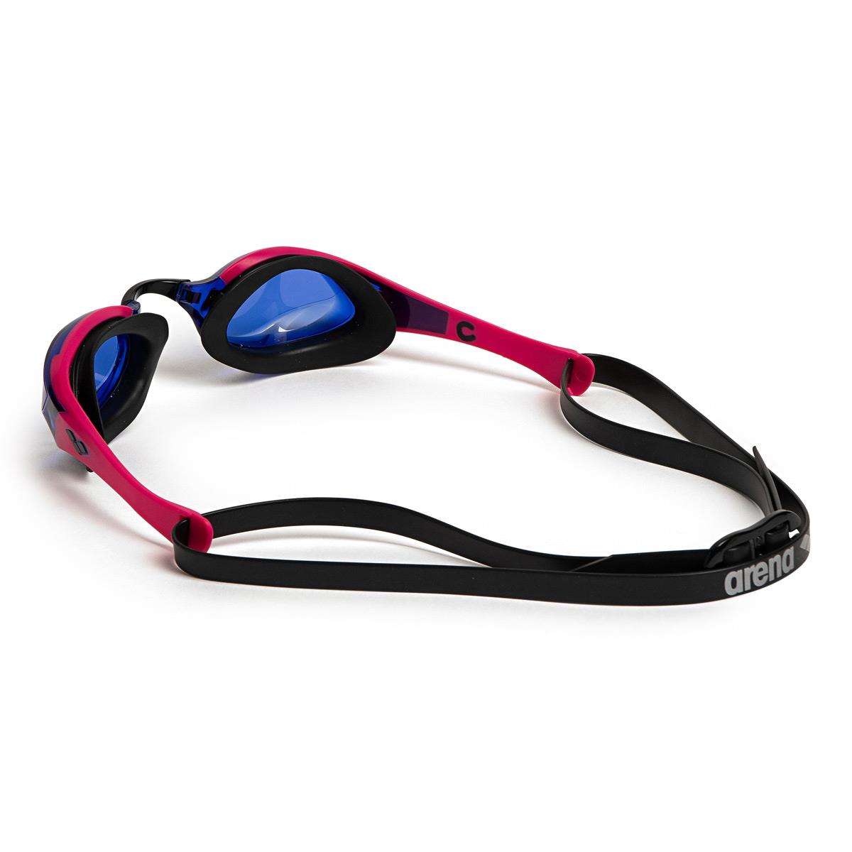 Arena Cobra Edge Swipe Swim Goggles - Blue Violet / Pink / Black - Image 6