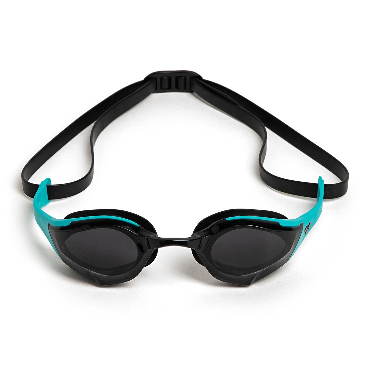 Arena Cobra Edge Swipe Swim Goggles - Smoke / Peacock / Black - Image 7