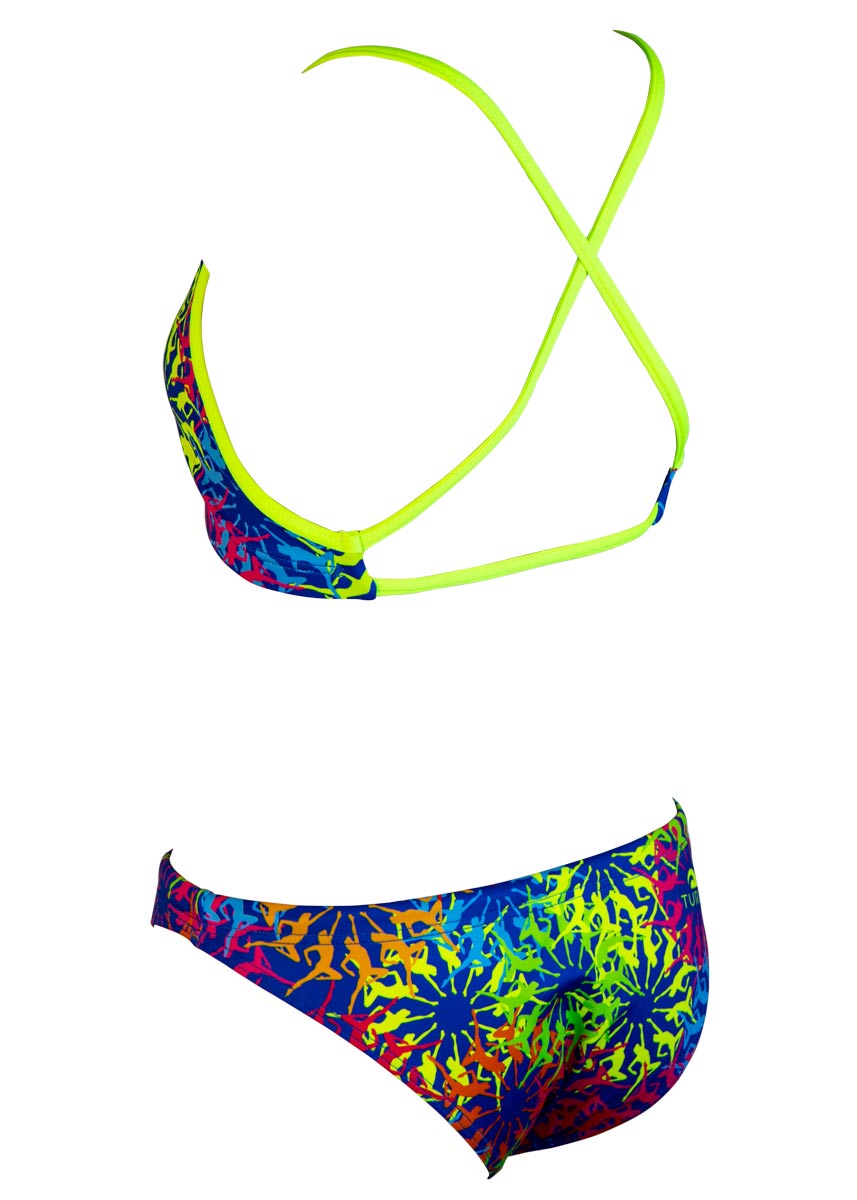 Turbo Women's Rueda Swim Bikini Set - Blue - Image 28