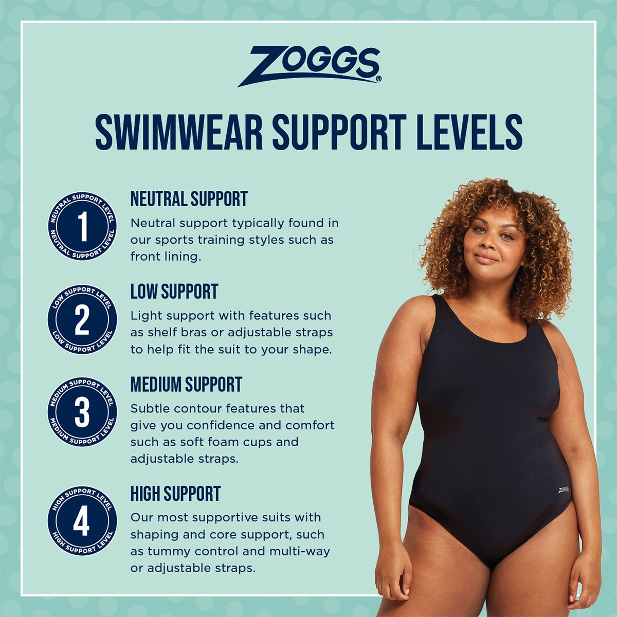 Zoggs Purity Scoopback Swimsuit - Image 2