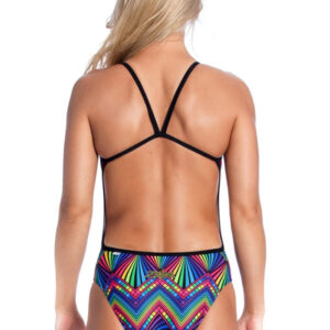 Zealous Womens Labyrinth One Piece Swimsuit