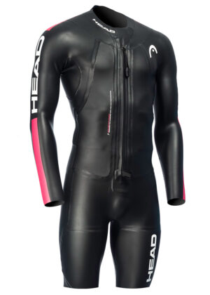 Head Base Mens Shorty Wetsuit - Black / Red