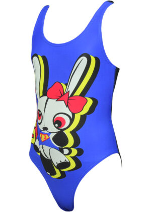 Diana Superbunny Girls Swimsuit - Blue