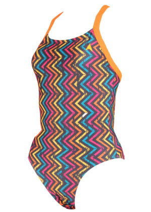 Diana Jagged Swimsuit - Girls