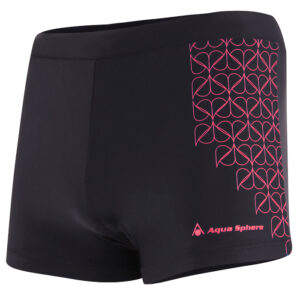 Aquasphere Asso Boys Swimshorts - Black / Coral