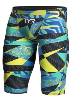 TYR Men's Avictor Prelude Jammer - Blue / Green