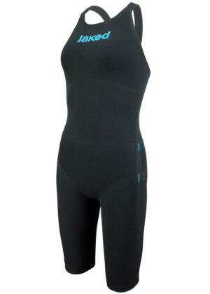 Jaked J-Keel Knee Suit Open Back Black/Turquoise