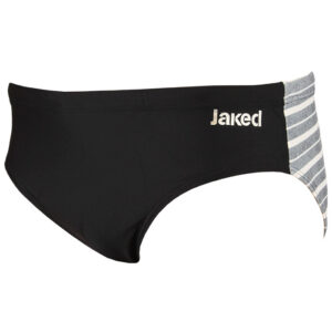 Jaked Love Swim Briefs - Black/Grey