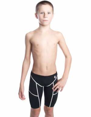 Mad Wave Boys Anti-Chlorine Jammers Black/White