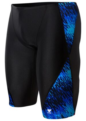 TYR Boys Perseus Blade Splice Jammer Blue