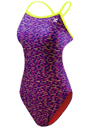 TYR Girls Vitality Swimsuit - Purple