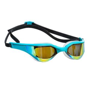 Mad Wave Razor Rainbow Mirrored Azure Goggle