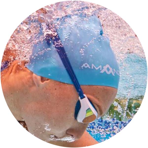 Amanzi swim caps